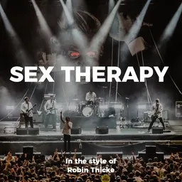 Karaokekappaleen Sex Therapy - Robin Thicke kansikuva