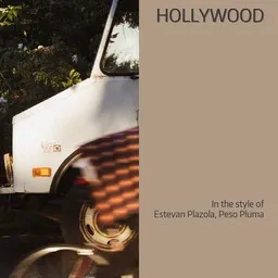 Omslagsbild för Hollywood - Estevan Plazola,Peso Pluma karaokeversion
