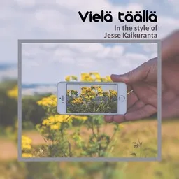 Karaokekappaleen Vielä täällä - Jesse Kaikuranta kansikuva
