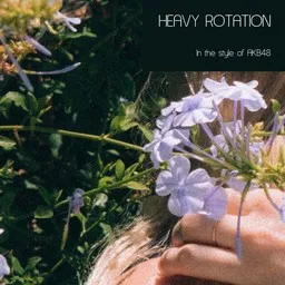 Cover art for Heavy Rotation - AKB48 karaoke version