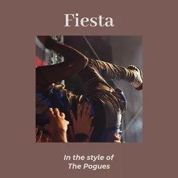 Cover art for Fiesta - The Pogues karaoke version