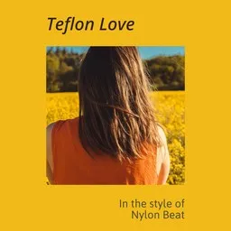Omslagsbild för Teflon Love - Nylon Beat karaokeversion