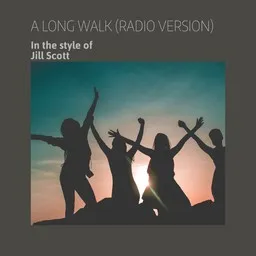 Cover art for A Long Walk (Radio Version) - Jill Scott karaoke version