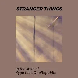 Titelbild für Stranger Things - Kygo,OneRepublic Karaoke-Version