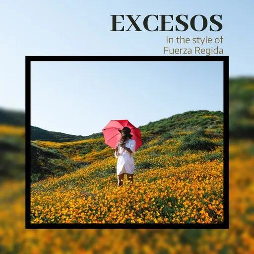 Karaoke Excesos by Fuerza Regida — sing along with lyrics on Singa