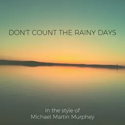 Omslagsbild för Don't Count The Rainy Days - Michael Martin Murphey karaokeversion