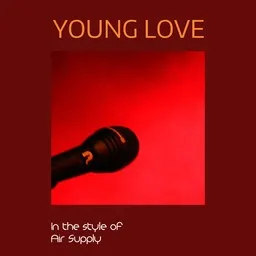 Cover art for Young Love - Air Supply karaoke version