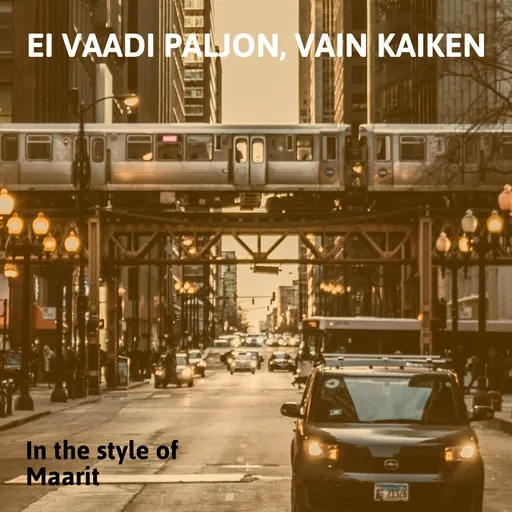 Ei vaadi paljon, vain kaiken - Karaoke