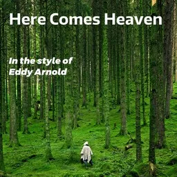 Titelbild für Here Comes Heaven - Eddy Arnold Karaoke-Version