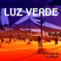 Cover art for Luz Verde - Luis Miguel karaoke version