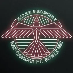 Titelbild für Alles probiert - Bonez MC,RAF Camora Karaoke-Version