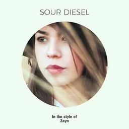 Cover art for Sour Diesel - Zayn karaoke version
