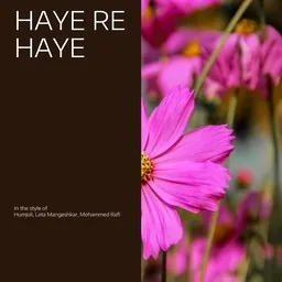 Omslagsbild för Haye Re Haye - Humjoli,Lata Mangeshkar,Mohammed Rafi karaokeversion