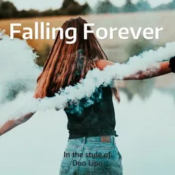 Karaokekappaleen Falling Forever - Dua Lipa kansikuva