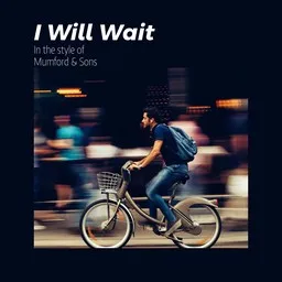Cover art for I Will Wait - Mumford & Sons karaoke version