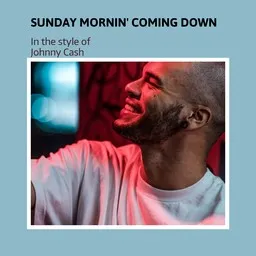 Cover art for Sunday Mornin' Coming Down - Johnny Cash karaoke version