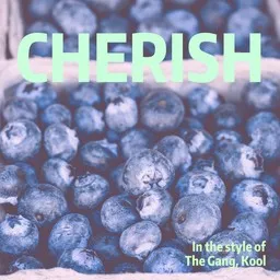 Cover art for Cherish - Kool,The Gang karaoke version