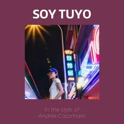 Cover art for Soy Tuyo - Andrés Calamaro karaoke version