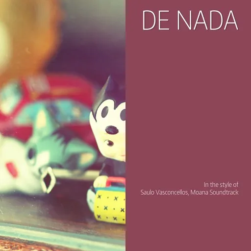 Karaoke De nada by Moana Soundtrack, Saulo Vasconcellos — sing along with lyrics on Singa