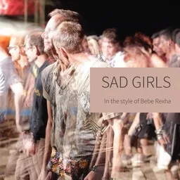 Cover art for Sad Girls - Bebe Rexha karaoke version