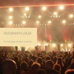 Omslagsbild för Riidankylväjä - Don Huonot karaokeversion