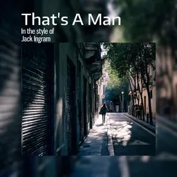 Cover art for That's A Man - Jack Ingram karaoke version