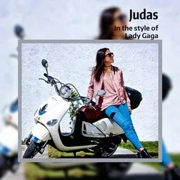 Cover art for Judas - Lady Gaga karaoke version