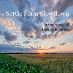 Cover art for Settle For a Slowdown - Dierks Bentley karaoke version