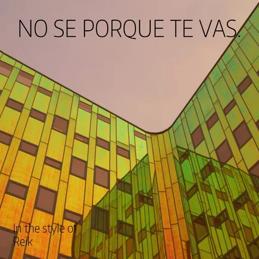 No Se Porque Te Vas. - Karaoke