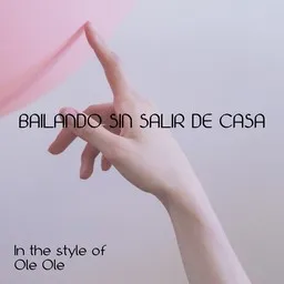 Titelbild für Bailando Sin Salir De Casa - Ole Ole Karaoke-Version