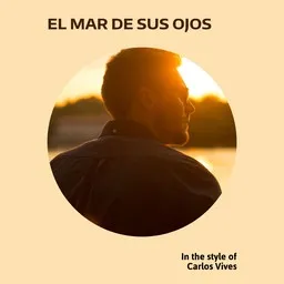 Omslagsbild för El Mar De Sus Ojos - Carlos Vives karaokeversion