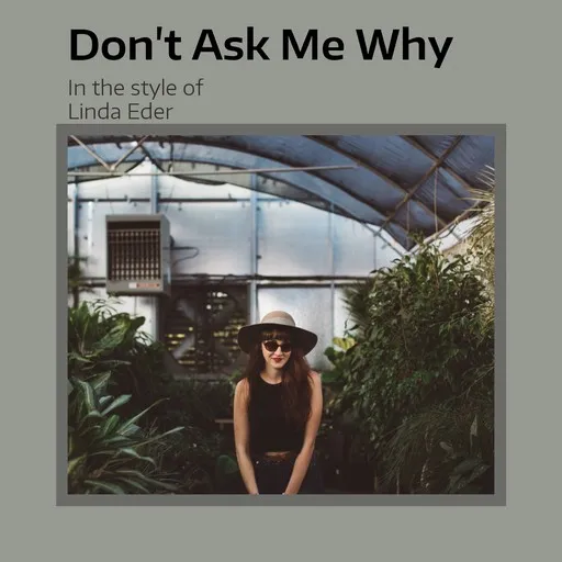Don't Ask Me Why - Karaoke