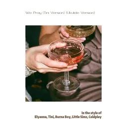 Cover art for We Pray (Tini Version) (Ukulele Version) - Burna Boy,Coldplay,Elyanna,Little Simz,Tini karaoke version