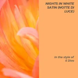 Cover art for Nights In White Satin (Notte Di Luce) - Il Divo karaoke version