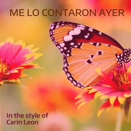 Omslagsbild för Me Lo Contaron Ayer - Carin Leon karaokeversion