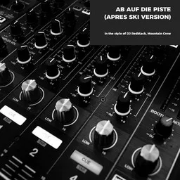 Omslagsbild för Ab auf die Piste (Apres Ski Version) - DJ Redblack,Mountain Crew karaokeversion