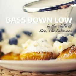 Cover art for Bass Down Low - Dev,The Cataracs karaoke version