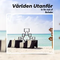 Karaokekappaleen Världen Utanför - Barbados kansikuva
