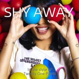Omslagsbild för Shy Away - Twenty One Pilots karaokeversion
