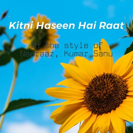 Karaoke Kitni Haseen Hai Raat by Kumar Sanu, Naaraaz — sing along with lyrics on Singa