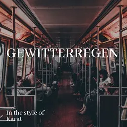 Cover art for Gewitterregen - Karat karaoke version