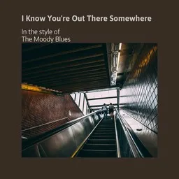Cover art for I Know You're Out There Somewhere - The Moody Blues karaoke version