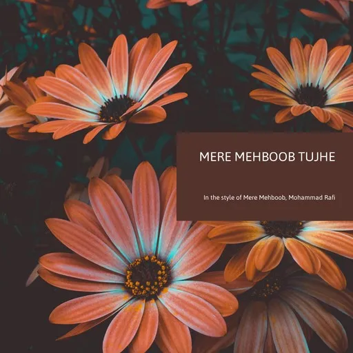 Karaoke Mere Mehboob Tujhe av Mere Mehboob, Mohammad Rafi — sjung med på texten på Singa