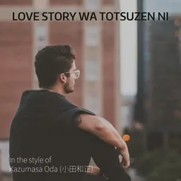 Omslagsbild för Love Story wa Totsuzen ni - Kazumasa Oda (小田和正) karaokeversion
