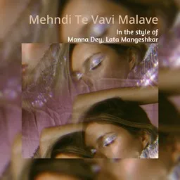 Karaokekappaleen Mehndi Te Vavi Malave - Lata Mangeshkar,Manna Dey kansikuva
