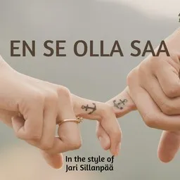 Omslagsbild för En se olla saa - Jari Sillanpää karaokeversion