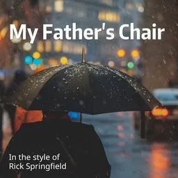 Cover art for My Father's Chair - Rick Springfield karaoke version