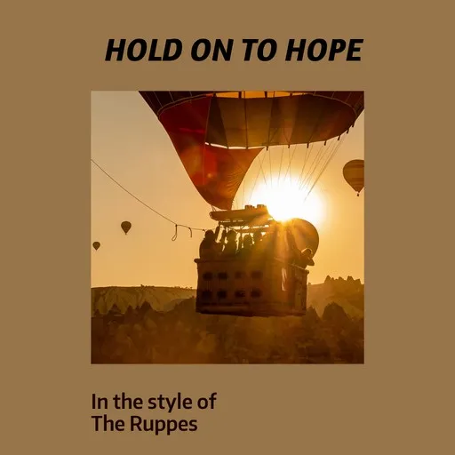 Karaoke Hold On To Hope by The Ruppes — sing along with lyrics on Singa
