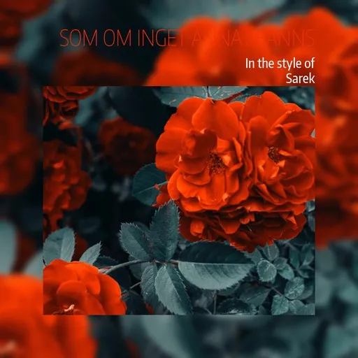 Karaoke Som om inget annat fanns by Sarek — sing along with lyrics on Singa