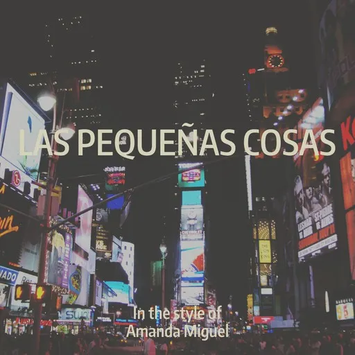 Las Pequeñas Cosas - Karaoke